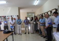 وفد دبلوماسي يزور برنامج غزة للصحة النفسية للاطلاع على أوضاع الفلسطينيين بغزة