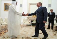 بويتن وبن زايد في لقاء سابق