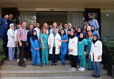 وقفة احتجاجية في مستشفى الراعي