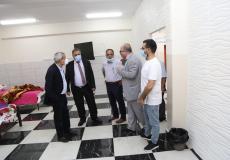 رواجبة يبحث مع نقيب الأطباء الوضع الصحي في قلقيلية