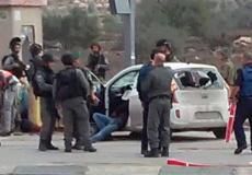  اعتداء للمستوطنين على مركبة جنوب نابلس ارشيف