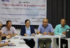شبكة المنظمات الأهلية تطالب بإشراك النساء والشباب في جهود مواجهة وباء كورونا 