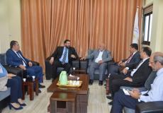 اللواء أبو نعيم يستقبل وفدًا من نقابة المحامين