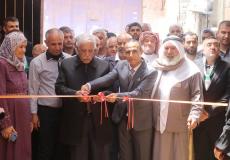 أبو النجا يفتتح المقر الشمالي لجمعية التأهيل الاجتماعي في النصيرات