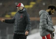 محمد صلاح ومدربه يورغن كلوب 