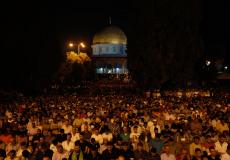 احياء ليلة القدر في المسجد الاقصى