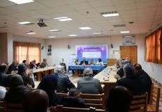 وفد من القنصلية الفرنسية في زيارة مركز غزة