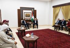 الرئيس عباس يدعو أهالي الخان الأحمر للثبات والصمود