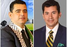 وزير الشباب والرياضة المصري وعبد السلام ‏هنية