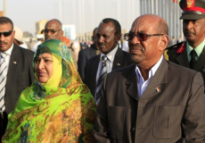 وداد بابكر زوجة الرئيس السوداني عمر البشير - أرشيفية