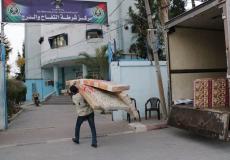 تقدم الفرشات والحرامات الشتوية لنزلاء مركز شرطة التفاح