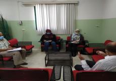 وزارة الصحة بغزة تلتقي مع ممثلة الصليب الأحمر بغزة