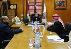 النائب أبو راس يلتقي رئيس بلدية غزة لمناقشة بعض القضايا الهامة