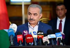 رئيس الوزراء الفلسطيني محمد اشتيه.