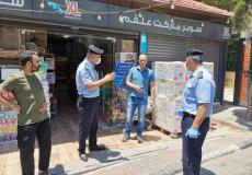 شرطة بيت لحم والصحة تغلقان 42 محل تجاري وتتفقدان إجراءات السلامة بالافران والصيدليات