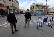 حظر تجوال في الضفة - ارشيف