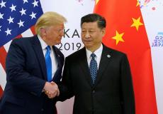 دونالدو ترامب والرئيس الصيني