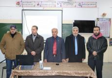 مديرية تعليم الوسطى تنفذ يوماً تدريبياً للجان الطوارئ المدرسية على الإخلاء الأمن و الإطفاء