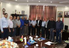 جامعة الأقصى تستقبل وفداً من نقابة الصحفيين
