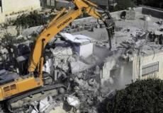 هدم مدرسة -ارشيف-