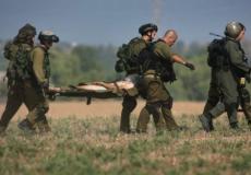 إصابة أحد جنود جيش الاحتلال الإسرائيلي - أرشيفية -