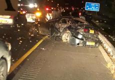 حادث سير في كريات جات جنوب إسرائيل
