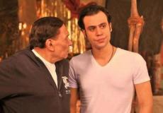 عادل إمام ونجله محمد