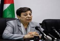 حنان عشراوي  عضو اللجنة التنفيذية لمنظمة التحرير الفلسطينية 