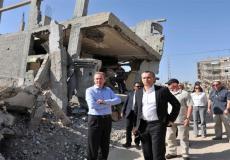 نيكولاي ملادينوف منسق الأمم المتحدة لعملية السلام بالشرق الاوسط اعد خطة لانعاش غزة -ارشيف-