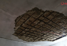 سقوط سقف منزل على لاجئ فلسطيني في لبنان