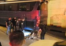 صورة من مكان الحادث - الطيبة 