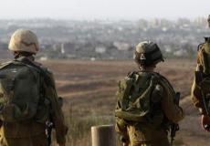 جنود الاحتلال على حدود غزة - توضيحية