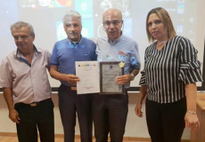 مدرسة الخوارزمي تفوز بجائزة التميز بموضوع الأمان على الطرق