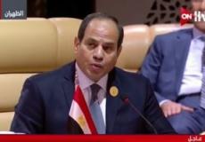 الرئيس المصري عبد الفتاح السيسي