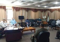 أوقاف غزة تعقد اجتماعًا لمناقش آليات تنفيذ الأنشطة الدعوية والإغاثية في ظل أزمة كورونا