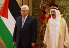 الرئيس عباس وأمير الكويت- ارشيفية