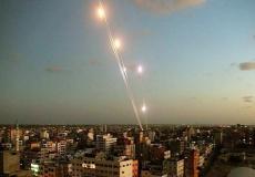 إطلاق صواريخ من غزة على جنوب اسرائيل
