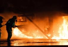 حريق -ارشيف-