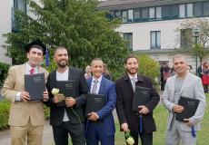 تخريج الدفعة العاشرة لماجستير الدراسات الأوروبية