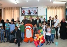 فريق الفنون الإعلامي ينظم مبادرة للأطفال النازحين