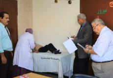 مستشفى النصر تعقد التقييم السريري لمتدربي البرنامج التعليمي البورد الفلسطيني