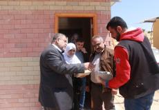 خلال تفقد الغرف المتنقلة لمصابي كورونا