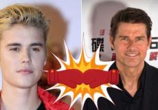 توم كروز وجاستين بيبر