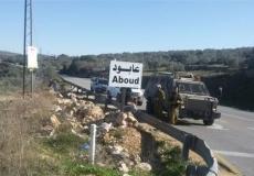 إغلاق مدخل عابود شمال غرب رام الله لليوم التاسع