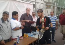 بطولة التنس الأرضي في غزة