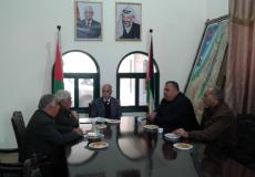 محافظو غزة يجددون دعمهم لموقف القيادة الفلسطينية