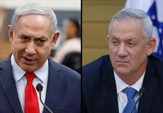 بيني غانتس وبنيامين نتنياهو