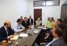 لقاء جامعة الأزهر بشركة توزيع الكهرباء