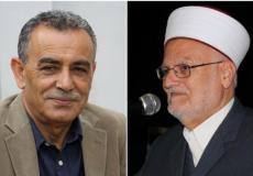 الشيخ عكرمة صبري وجمال زحالقة