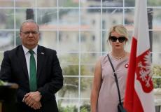 الممثلية البولندية في فلسطين تحتفل باليوم الوطني البولندي